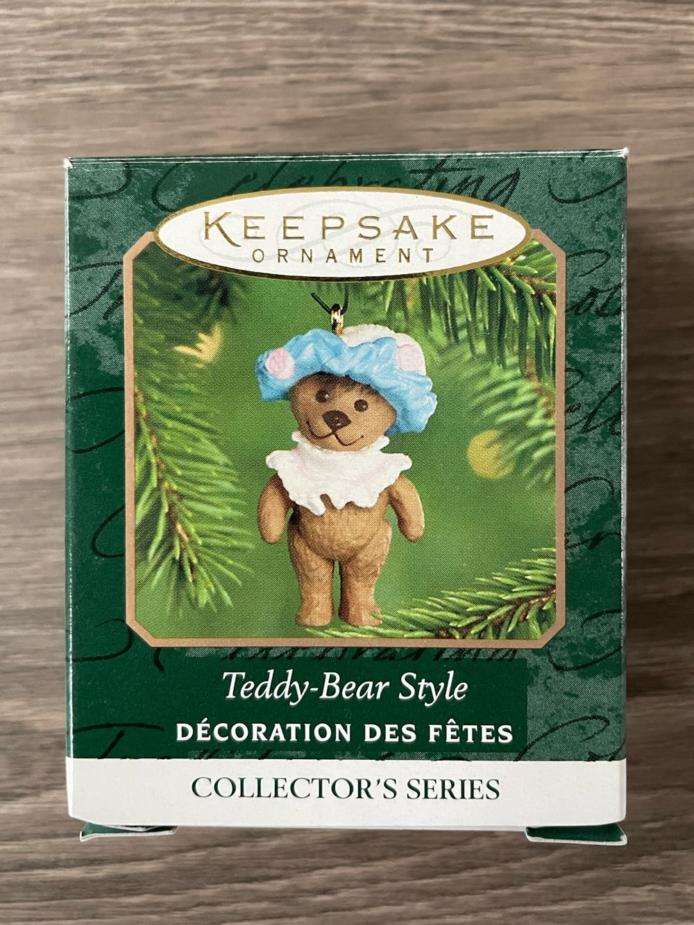 Hallmark Keepsake Teddy Bear Style Ornament